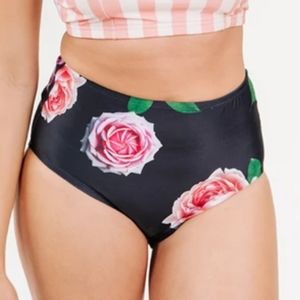 NWT Lime Ricki rose high waist swim bottom size XL
